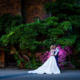 Bride and Groom at the Riding School Hatfield House, Hatfield