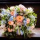Fanhams Hall wedding flowers in Hertfordshire