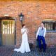 Bride and Groom at Tewinbury wedding venue in Hertfordshire