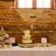 wedding cake at Tewinbury wedding venue in Hertfordshire