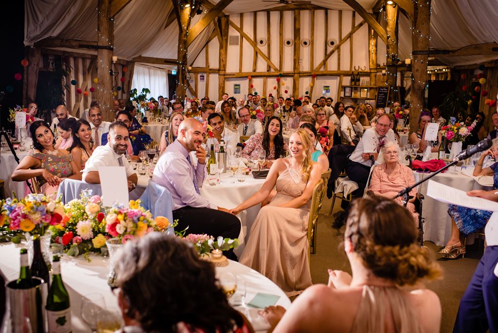 SPEECHES FROM SOUTH FARM WEDDING DAY