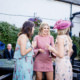 guests chatting at Dyrham Park Country Club wedding in Barnet