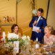 groom speech at a hertfordshire tipi wedding
