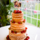 WEDDING CAKE FROM SHENLEY CRICKET CLUD WEDDING IN HERTFORDSHIRE