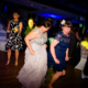 wedding dance floor at same-sex wedding in hertfordshire