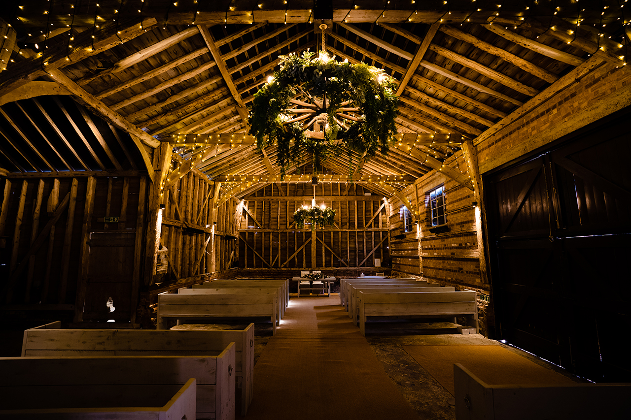 Milling barn wedding venue in Hertfordshire
