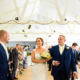 Bride and Groom was down the aisle at Milling Barn wedding venue in Hertfordshire
