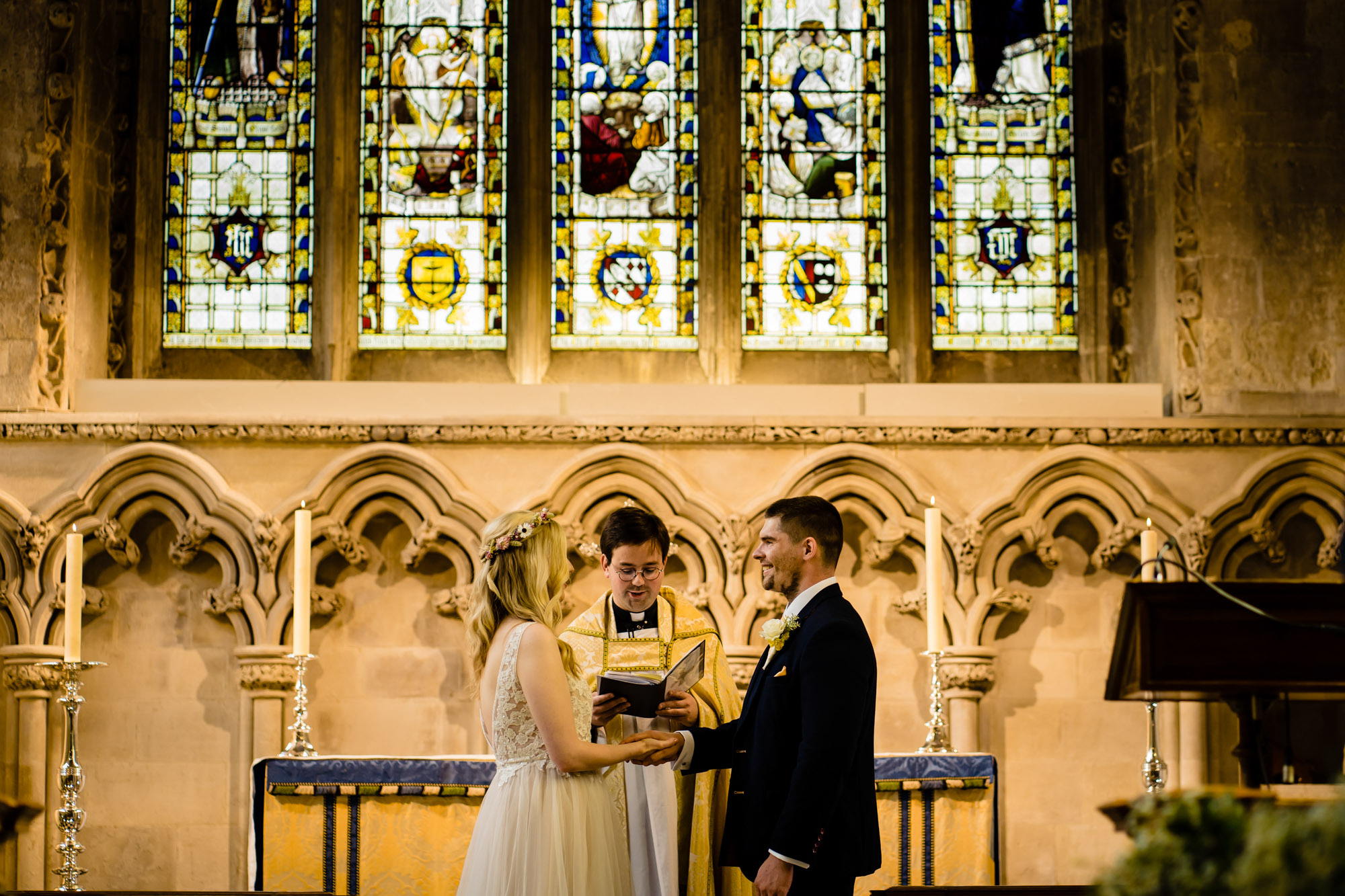 St Albans Cathedral wedding photography, Hertfordshire  