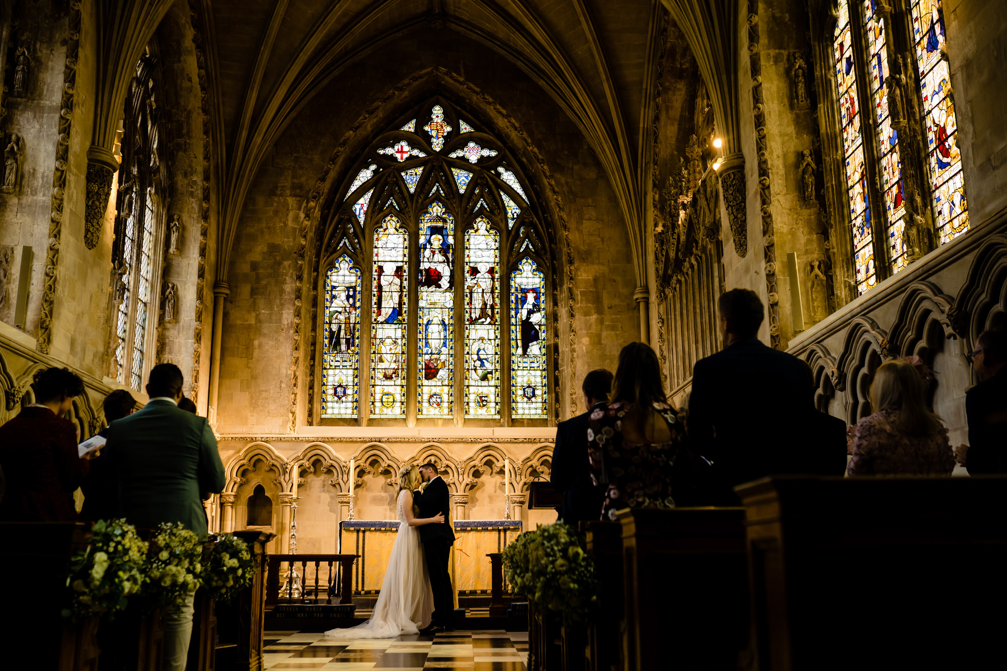 St Albans Cathedral wedding, Hertfordshire  